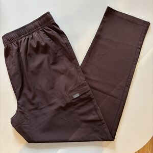 Eddie Bauer Womens Brown Drawstring Stretch Waistband Pants Hiking Active Size L